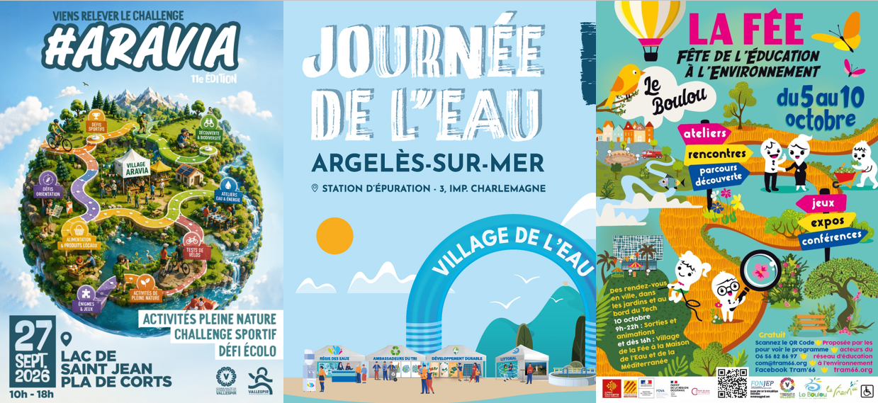 3 évènements en 3 weekend ! Venez nombreux !