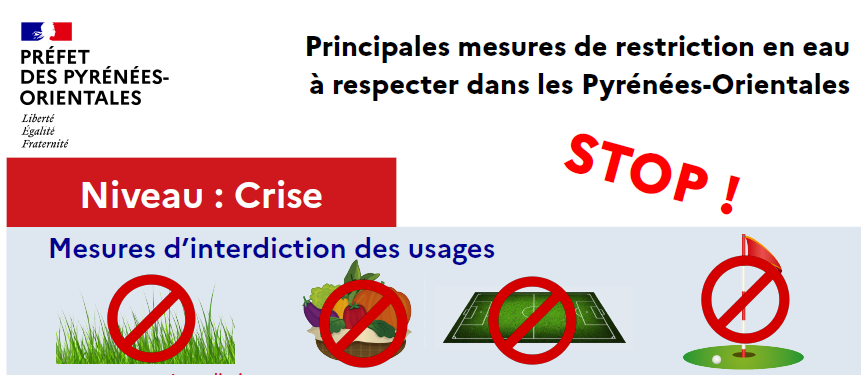 Sécheresse 2026 : Passage en CRISE